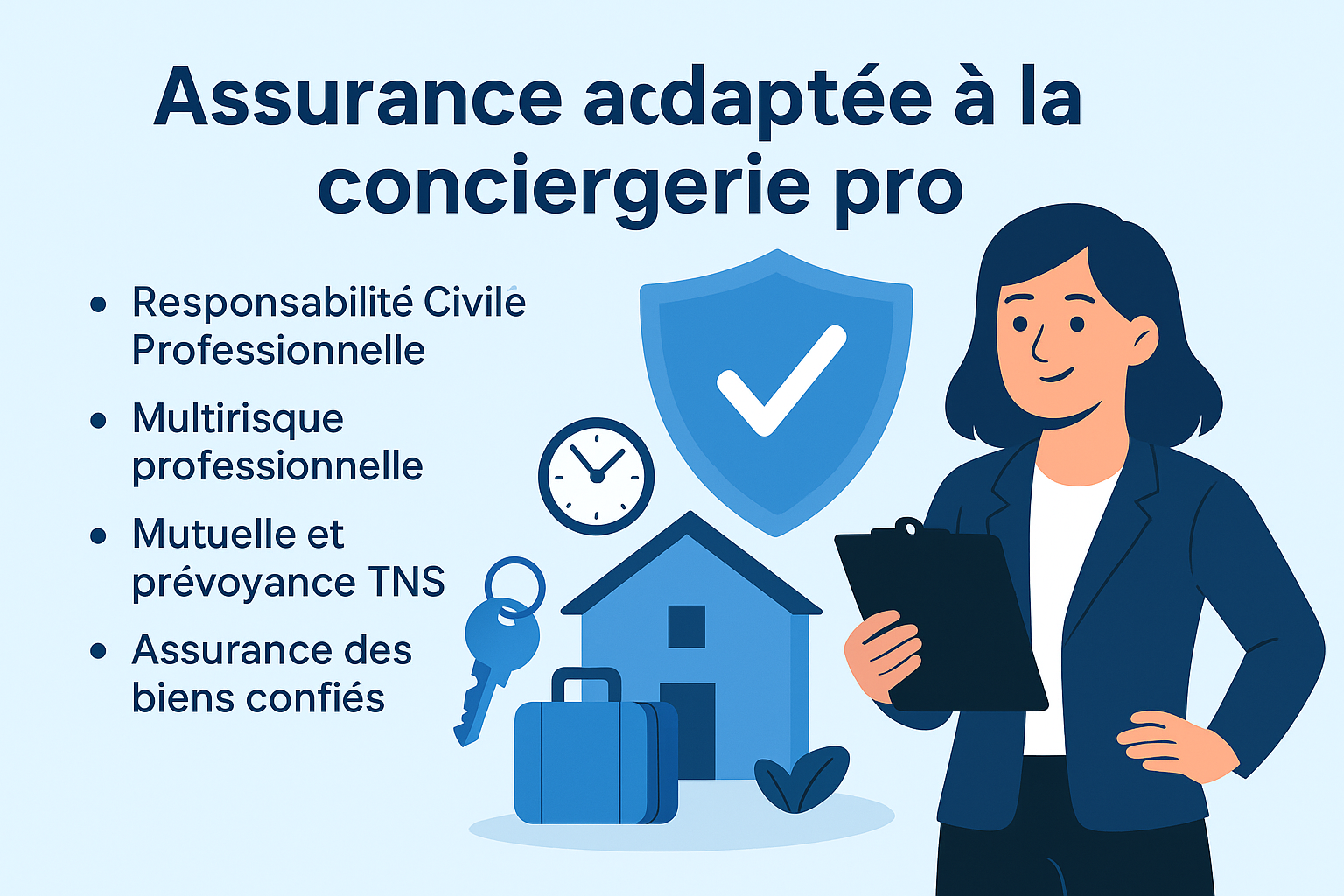 Assurance pour conciergerie